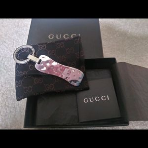 Gucci Sterling Silver key chain